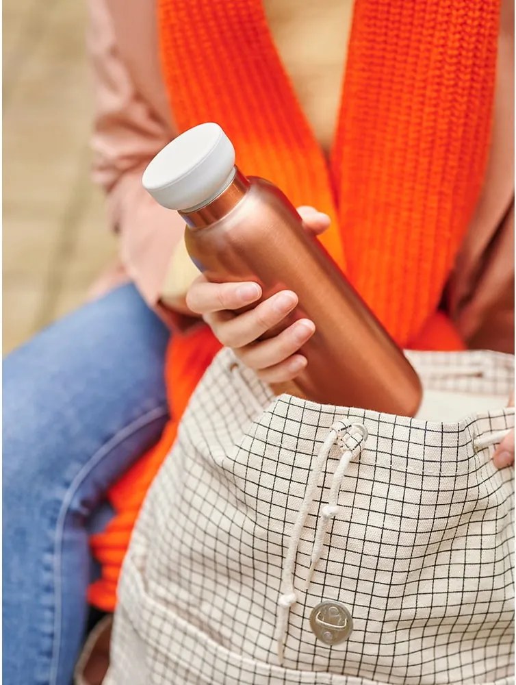 Bottiglia in acciaio inox color bronzo 500 ml Rose gold - Mepal