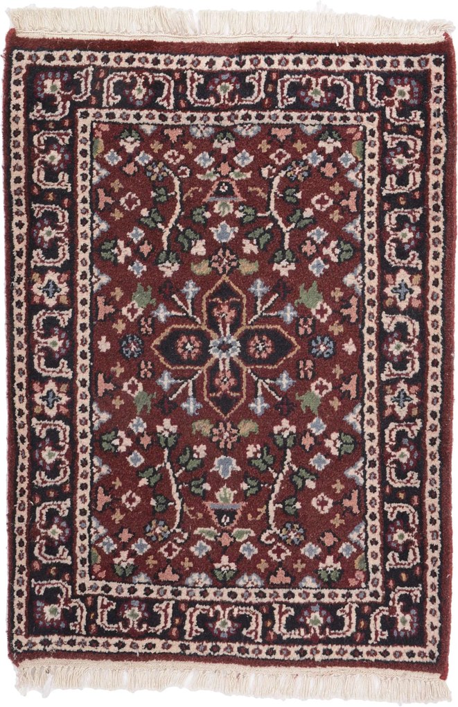 Bidjar Tappeto 60x90 (Indian) Annodato A Mano