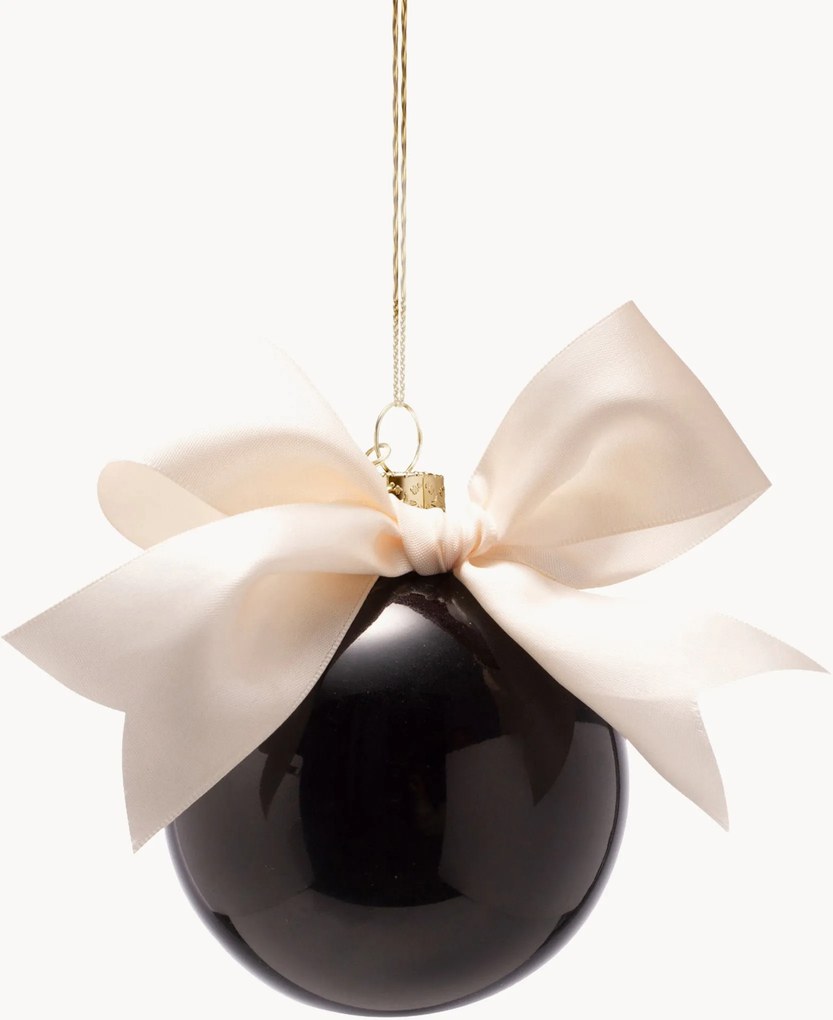 Pallina di Natale in vetro soffiato Bow