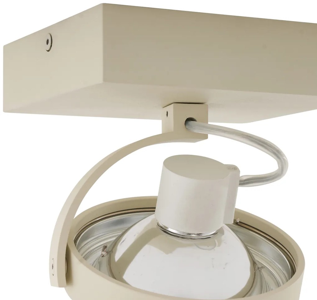 Faretto da soffitto moderno beige G9 rotondo girevole e orientabile - Go