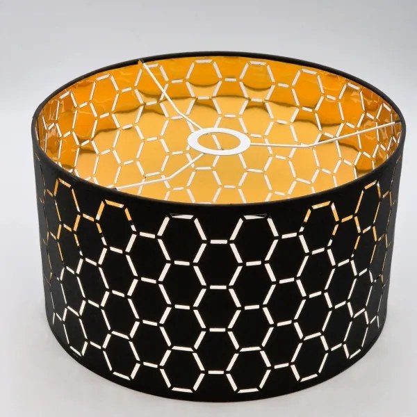 Lampada a sospensione con cavo ULLE 1xE27/15W/230V, nera