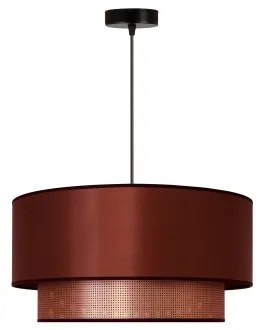 Duolla - Lampadario a sospensione con filo COPPER SHINY 1xE27/15W/230V diametro 45 cm rame