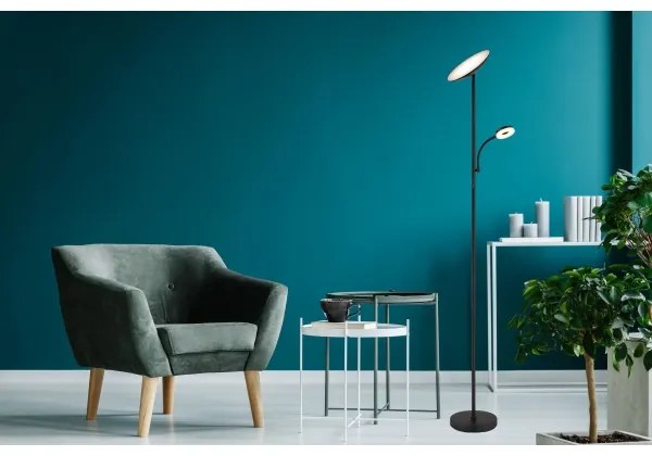 Globo 58011 - Lampada da terra dimmerabile SKOPO LED/20W/230V + LED/5W