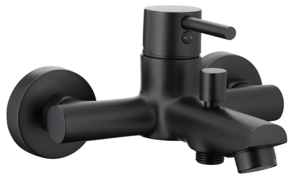 KFA Armatura 5824-010-81 - Miscelatore vasca NEDA ottone/nero opaco