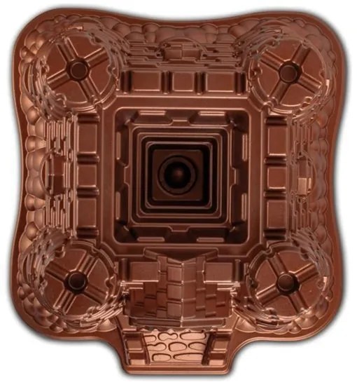 Stampo per ciambella KITCHISIMO castello/ramato