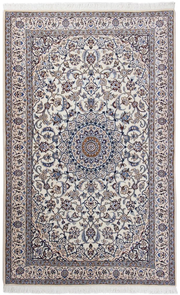 Nain Tappeto 210x130 (Iran) Annodato A Mano