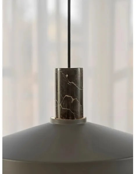 Nordlux - Lampadario a sospensione con filo ELVAS 1xE27/60W/230V diametro 37,5 cm marrone