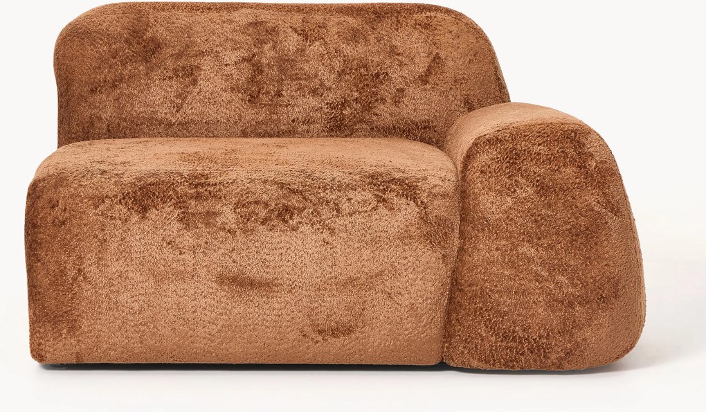 Modulo angolare in teddy-bouclé Wolke