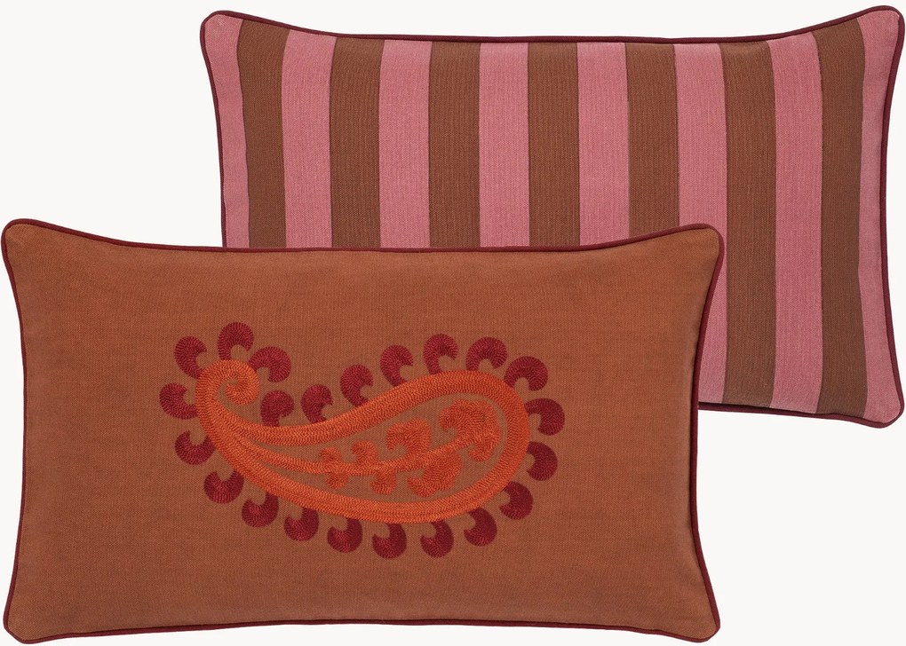 Cuscino reversibile fatto a mano Siena