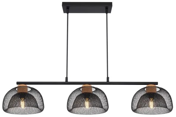 Globo 15393-3 - Lampadario a sospensione con filo VITIANO 3xE14/40W/230V