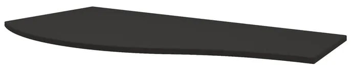 Top per lavabo Vague BADEN HAUS L 103 x H 1.6 x P 51 cm grafite mdf, dx