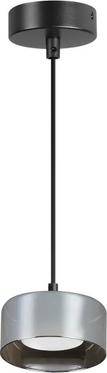 Brilagi - Lampadario a sospensione con cavo AURA LUX 1xGX53/30W/230V nero/fumé