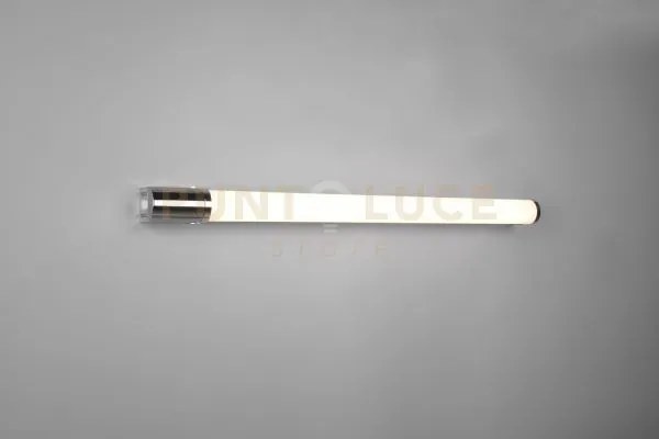 Piera h2o applique led 16w 1650lm, 3000k bordo cromo con presa corr...