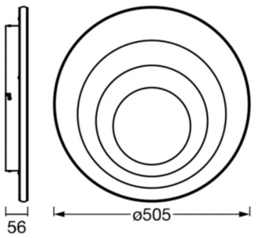 Ledvance - Plafoniera LED ORBIS SPIRAL LED/42W/230V