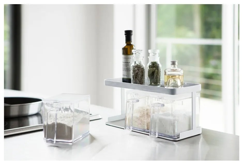 Set di contenitori per alimenti per la farina/per i prodotti alimentari sfusi 3 pz Tower – YAMAZAKI