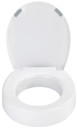 WENKO 25005100-Sedile WC SECURA 37x44 cm bianco/grigio