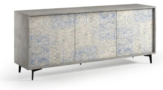 Mobile Multiuso L 184 x H 77 x P 45 cm grigio