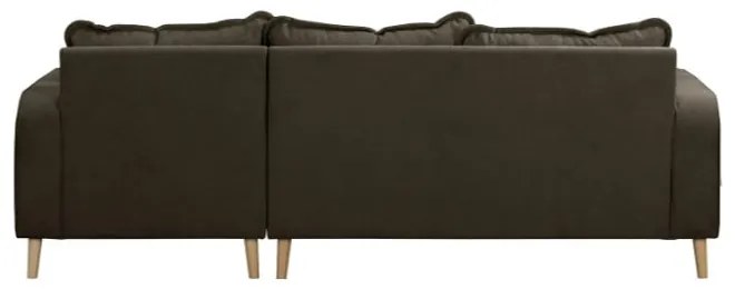 Divano angolare marrone (angolo destro) Beata - Ropez