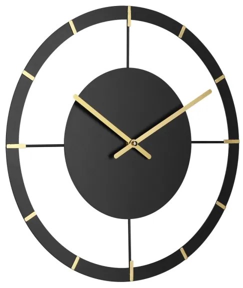 Eglo 425515 - Orologio da parete OKAZAKI 1xAA diametro 40 cm nero/oro
