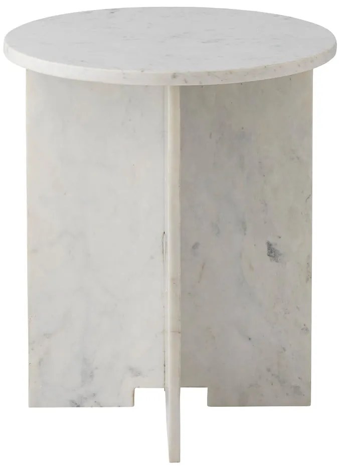 Tavolino rotondo in marmo ø 46 cm Jasmia - Bloomingville