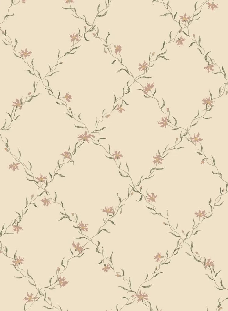 Sandberg Tapete Ewa - Dusty Pink
