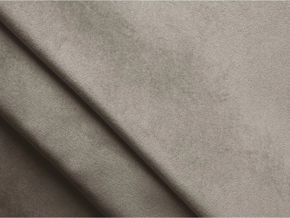 Divano beige con rivestimento in velluto 212 cm Moana – Makamii