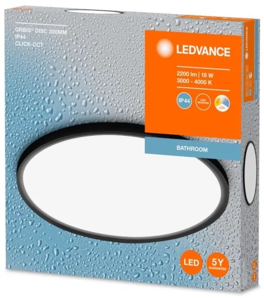 Ledvance - Plafoniera LED bagno DISC 18W 230V 3000/4000K IP44