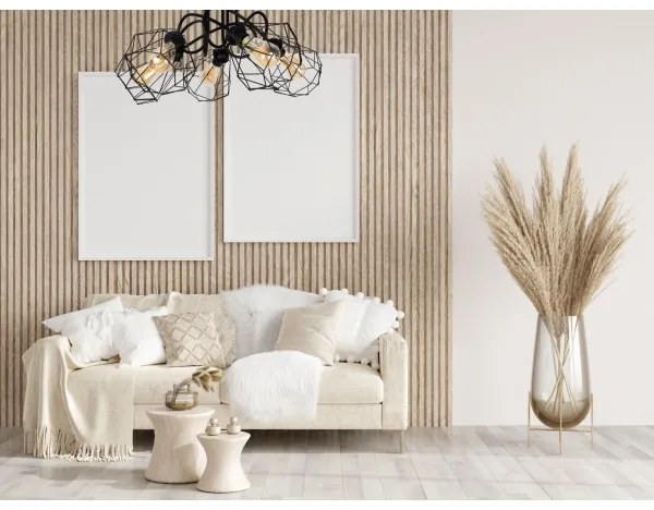 Lampadario a plafone DIAMENT 5xE27/60W/230V