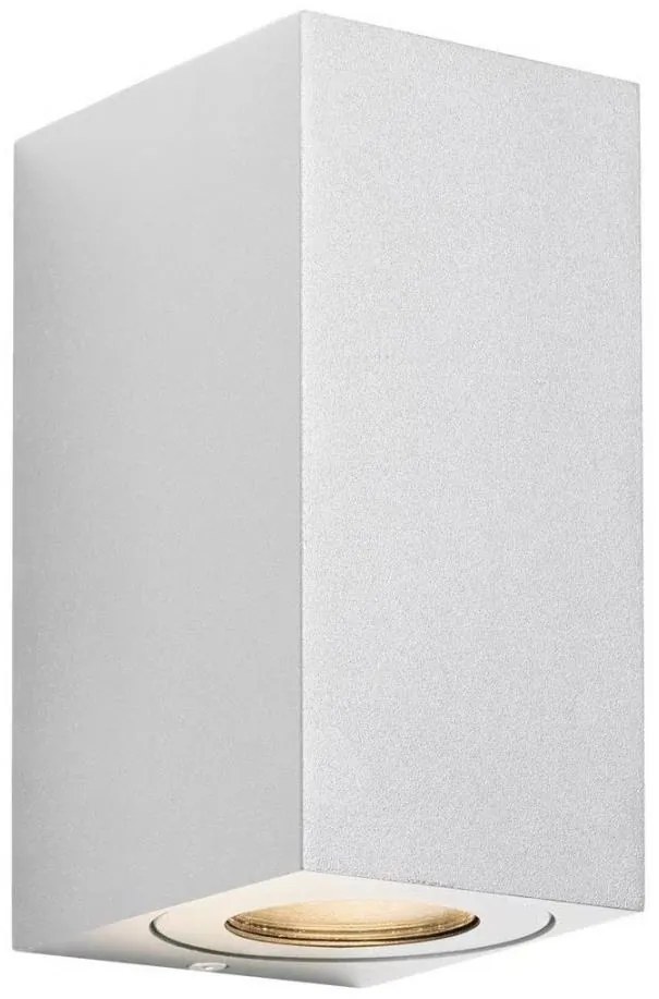 Nordlux - Lampada da parete per esterni CANTO 2xGU10/28W/230V IP44 bianca