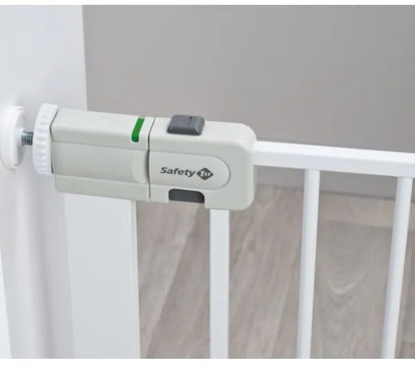 Safety 1st - Barriera di sicurezza EASY CLOSE bianca