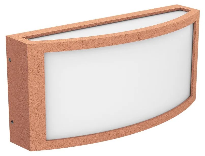 Applique Slim Design IP65 - E27 Corten