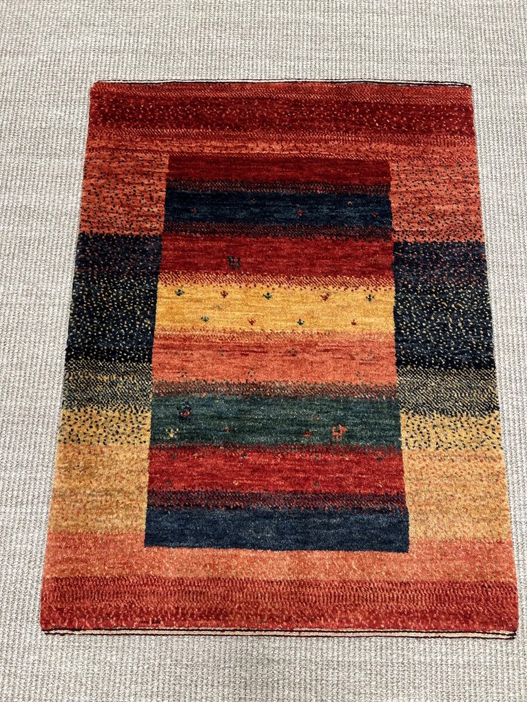 Loribaft Tappeto persiano 90x70 (Iran) Annodato A Mano