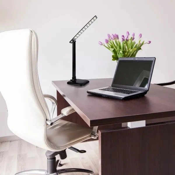 Lampada da tavolo LED dimmerabile con funzione Touch JOWI LED/8W/230V nero