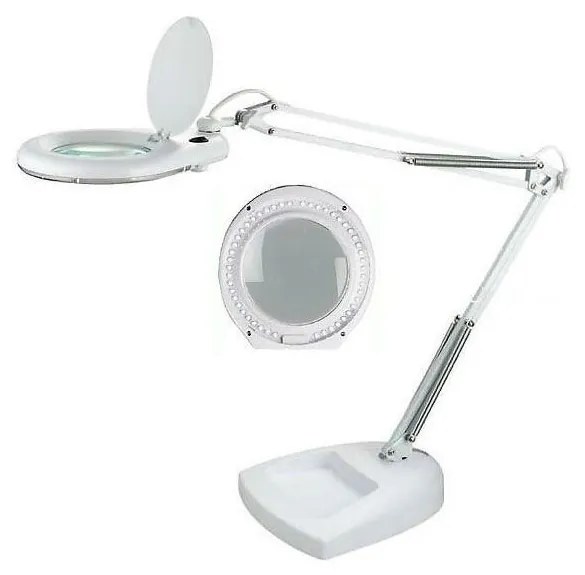 Lampada da tavolo a LED con lente d'ingrandimento LED/15W/230V