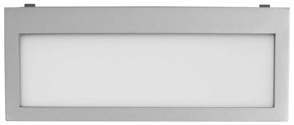 Applique Flute Design - E27 Grigio per Esterni IP65