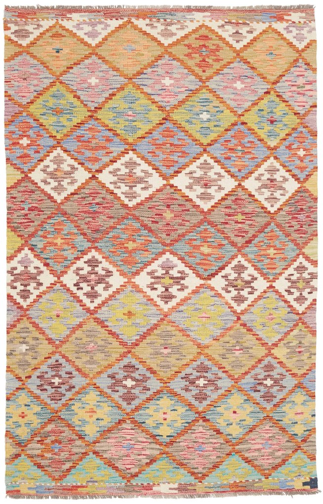 Kilim Tappeto 120 x 190 (Pakistan) Tessuto A Mano