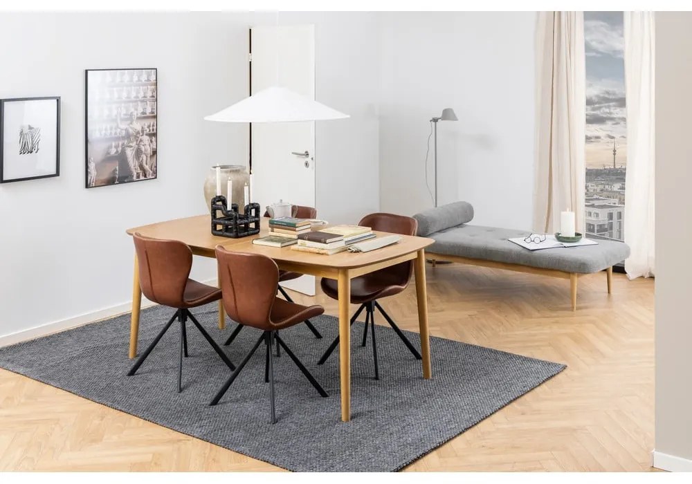 Sedia da pranzo marrone cognac Batilda - Actona