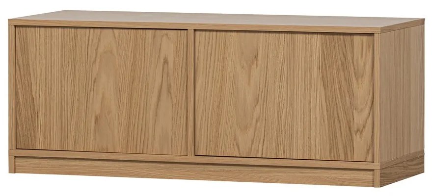 Tavolo TV modulare in rovere naturale 110x44 cm Modulair - vtwonen
