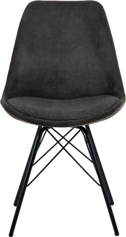 Sedia da pranzo grigio scuro Eris - Actona