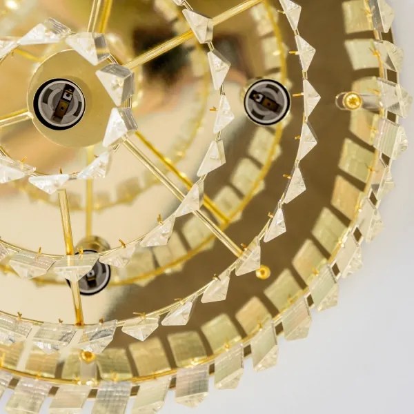 Brilagi - Plafoniera LED in cristallo MOZART 5xE14/40W/230V dorata