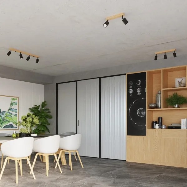 Sollux SL.1291 - Faretto VERDO 2xGU10/10W/230V nero