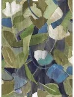 Jannelli & Volpi Wandbild Siwa - Blue Green Panel 1