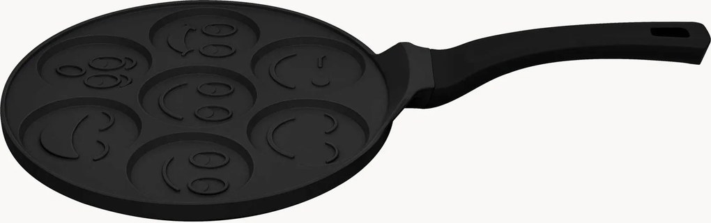 Padella per pancake con rivestimento antiaderente Emoji Matte Black