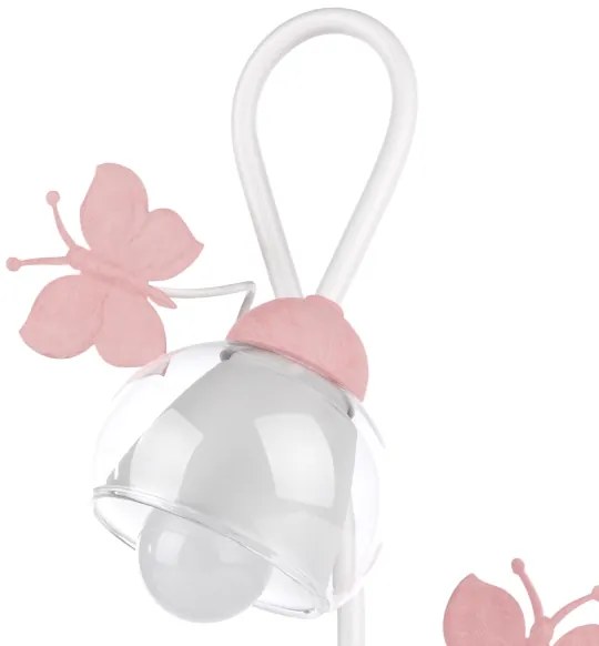 ONLI - Lampada da tavolo per bambini BUTTERFLY 1xE14/6W/230V