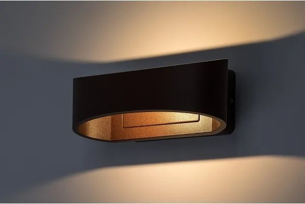 Rabalux 77180 - Applique da esterno LED GERLA LED/9W/230V IP54 marrone