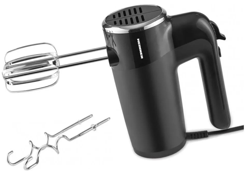 Heinner HM-300BK - Sbattitore a mano 300W/230V nero