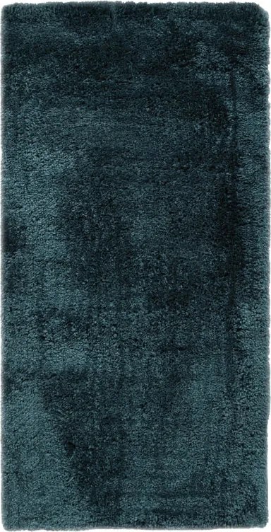 Tappeto Shaggy coccole in polipropilene blu L 220 x L 150 cm
