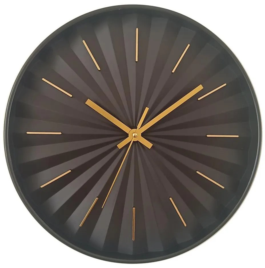 Globo B992533 - Orologio da parete Ø 30,5 cm 1x AA nero