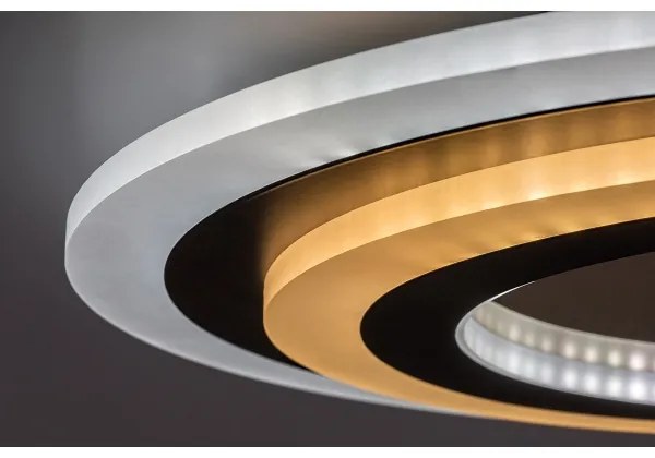 Rabalux 71314-LED lampada da soffitto dimmerabile TANELI 56W/230V 3000/4000/6000K cromo/nero+telecomando