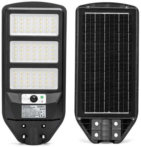 Aigostar - Lampada stradale solare LED con sensore LED/150W/3,2V+ +TC